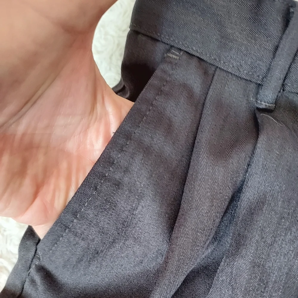 Perry Ellis Young Men's Charcoal dress slacks 12 Regular Formal Church Wedding